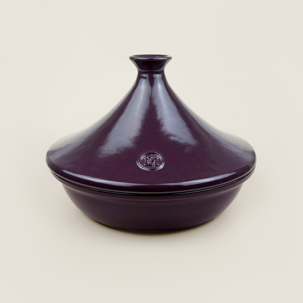 Тажин керамический Emile Henry 2л 27см цвет инжир (фиолетовый) 375626