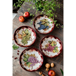 Тарелка для пасты Зеленый виноград 21 см Certified Int. Секреты Виноделов