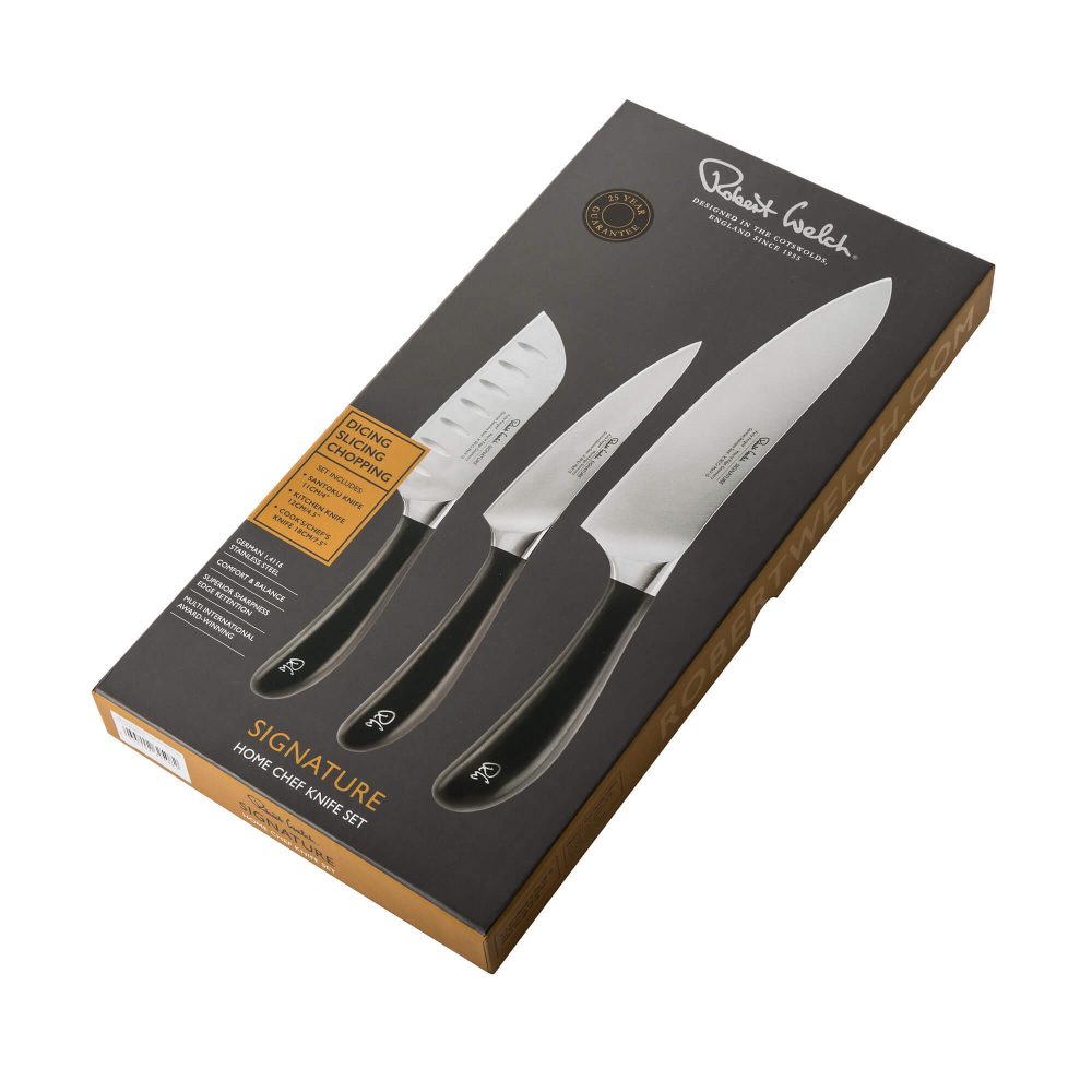 Набор кухонных ножей, 3 предмета, Signature Knife, Robert Welch