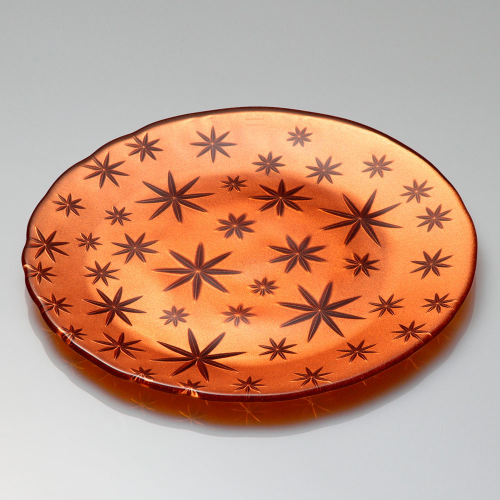 Блюдо 32 см медное, Stars, Nachtmann