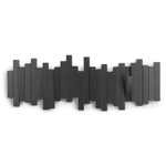 Вешалка настенная Sticks черная, Umbra