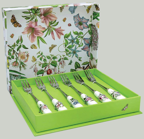 Набор вилок десертных Portmeirion "Ботанический сад" 15см, 6 шт, п/к