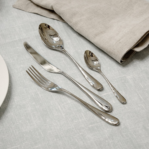 Набор столовых приборов из нержавеющей стали на 6 персон, 24 предмета, Arden Bright, Robert Welch
