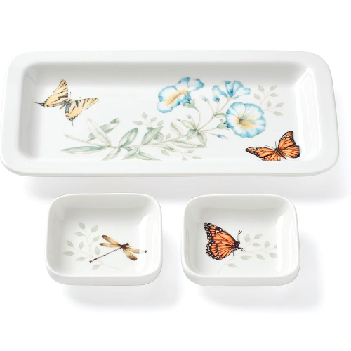 Набор для суши 3 предмета, LEN892531, Бабочки на лугу, Lenox