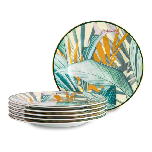 Набор тарелок десертных 20,5 см, 6 шт Mix&Match Home Сафари