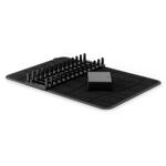 Коврик для сушки посуды Udry, 43х61 см, черный, Umbra