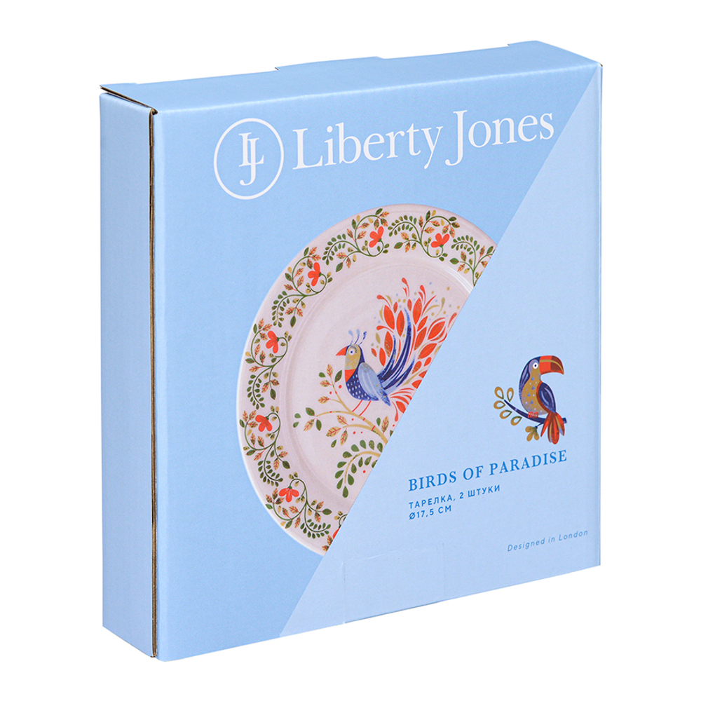 Набор тарелок Toucan из коллекции Birds of Paradise в подарочной упаковке, ?18 см, 2 шт.