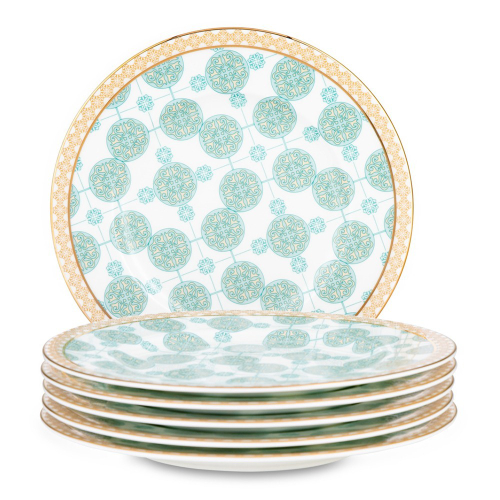 Набор тарелок десертных 20,5 см, 6 шт Mix&Match Home Максим