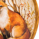 Тарелка обеденная Лисички 27 см Certified Int. Сосновый лес