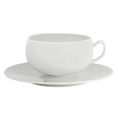 Чашка чайная  фарфоровая 250 мл, белый, 210947, Salam, Guy Degrenne