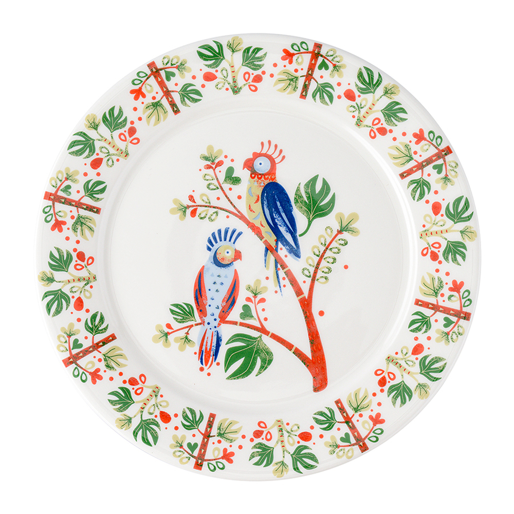 Тарелка Parrot из коллекции Birds of Paradise, ?21 см