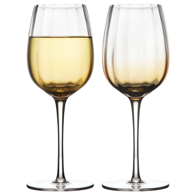 Набор бокалов для вина Gemma Amber, 360 мл, 2 шт., Liberty Jones