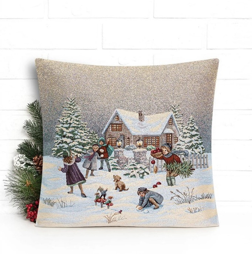 Наволочки 45х45 см, коллекция "Игры во дворе ", Le Gobelin