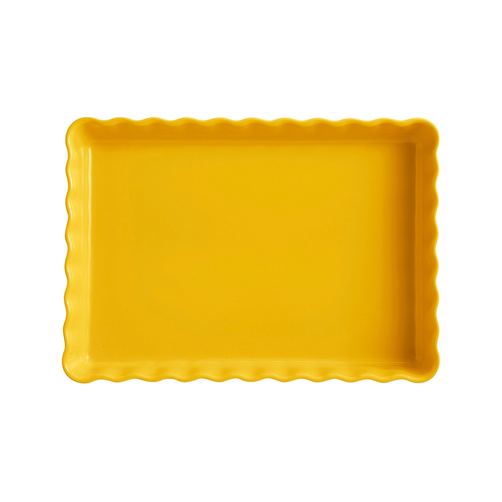 Форма для пирога прямоугольная 906038, цвет: прованс, 24х34 см, Emile Henry