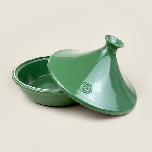 Тажин керамический, 2 литра, 27 см, Emile Henry, цвет: лавровый лист, лимитированная коллекция