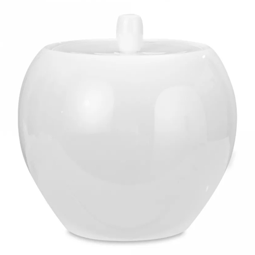 Сахарница Narumi Белый декор 430 мл, фарфор костяной