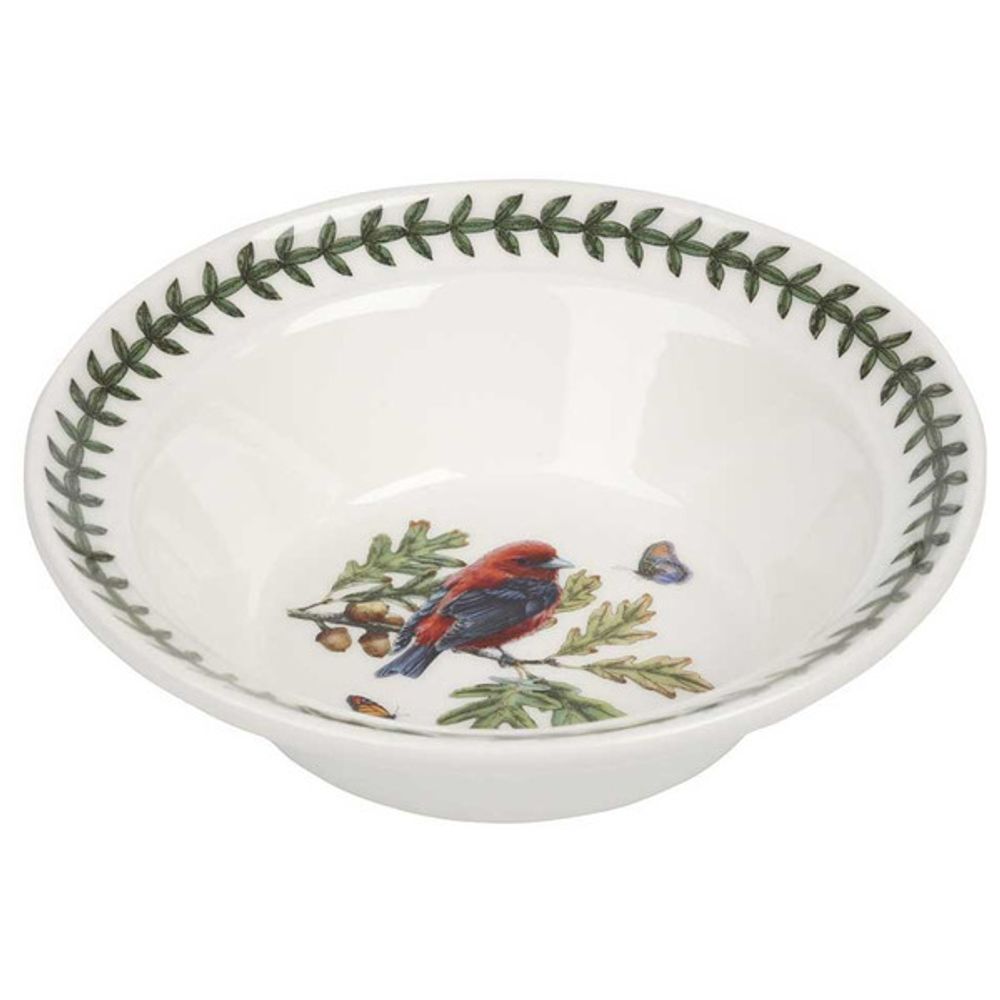 Тарелка для каши Portmeirion "Ботанический сад. Птицы. Пиранга" 15см