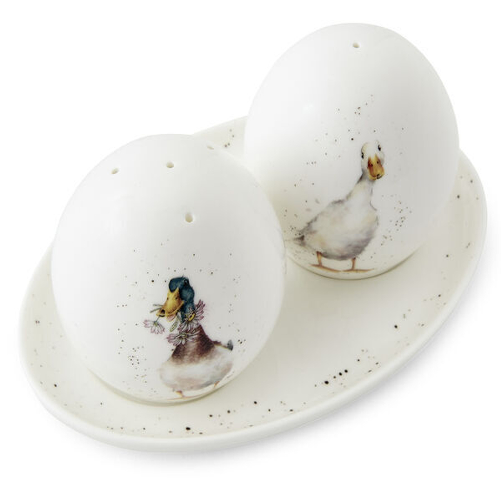 Набор солонки и перечницы "Забавная фауна. Утки", Wrendale Designs, Royal Worcester