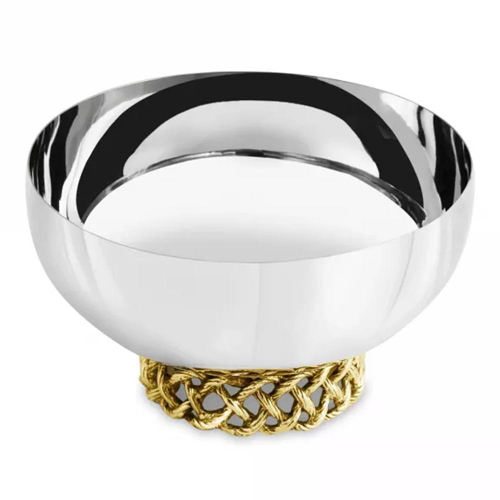 Чаша для орешков Michael Aram Любовный узел 11 см, сталь нержавеющая