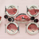 Керамическое блюдо 23 см, Рыбы, Bordallo Pinheiro BOR65001541