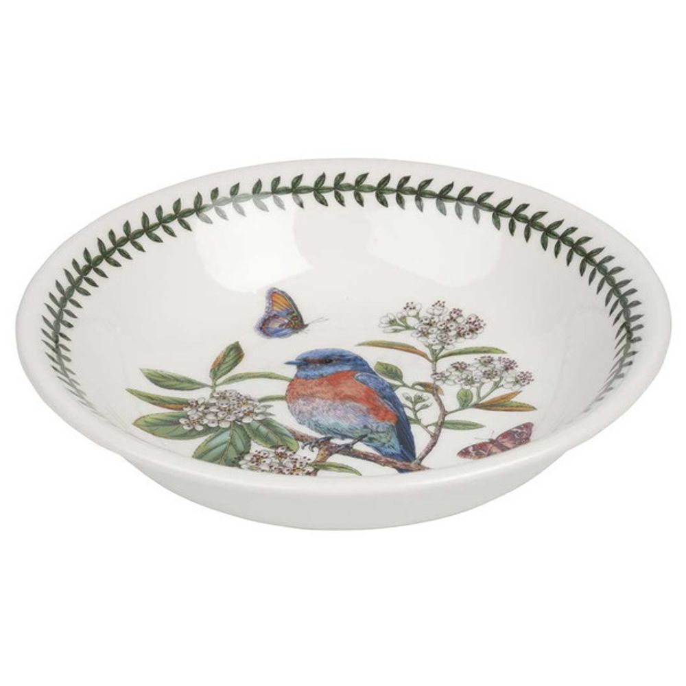 Тарелка для пасты Portmeirion "Ботанический сад. Птицы. Дрозд" 20см
