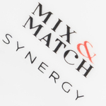 Чашка кофейная с блюдцем 100 мл Mix&Match Синергия, черная смородина