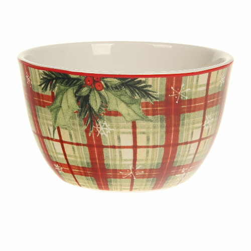 Салатник индивидуальный Клетка 13 см Certified Int. Праздничные пожелания