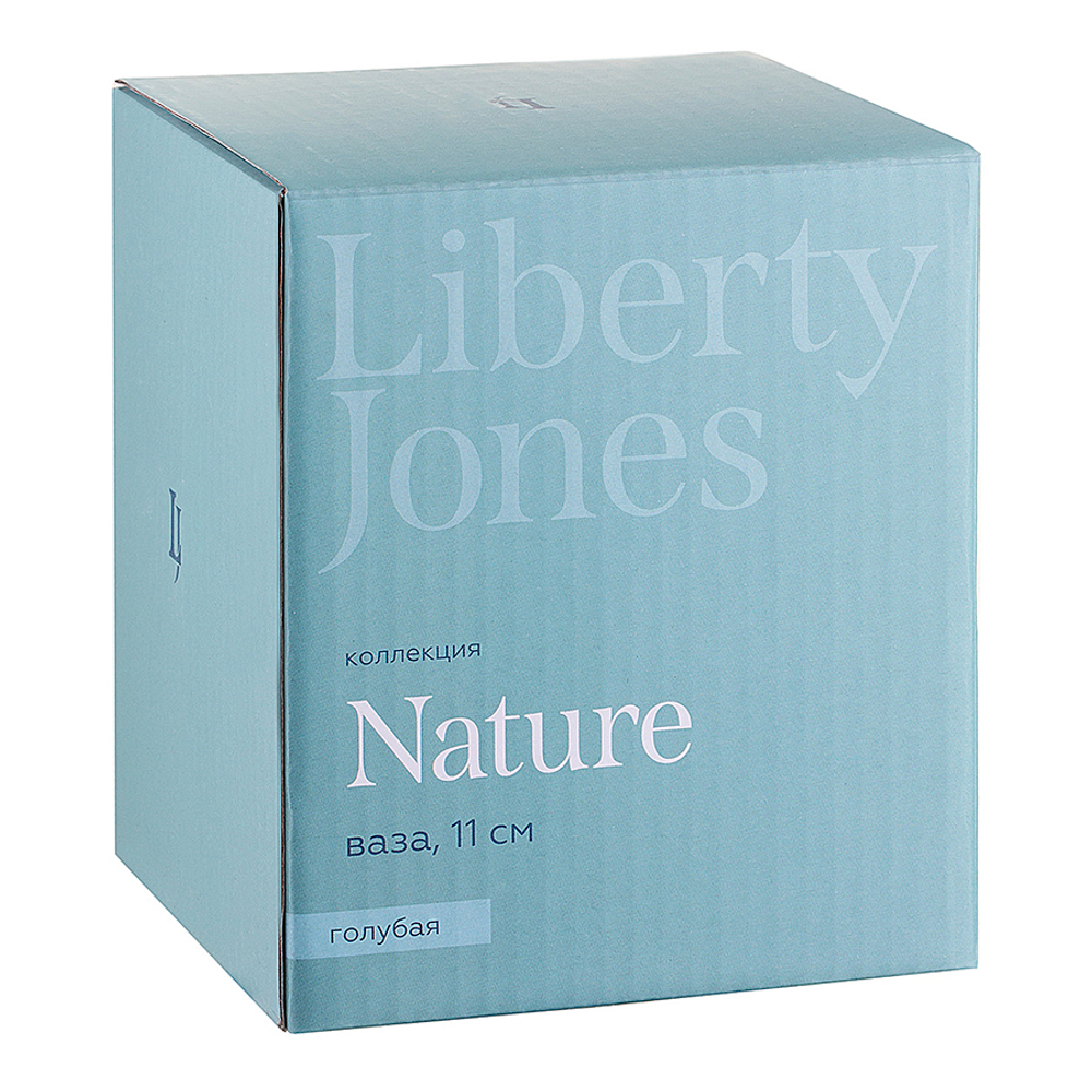 Ваза Nature, 11 см, голубая, Liberty Jones