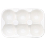 Подставка для яиц Simplicity, 18,6х12,4 см, белая, Liberty Jones
