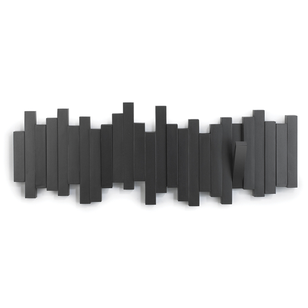 Вешалка настенная Sticks черная, Umbra