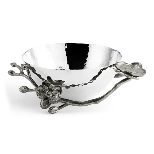 Чаша для орехов Michael Aram Чрная орхидея 15 см, сталь нержавеющая
