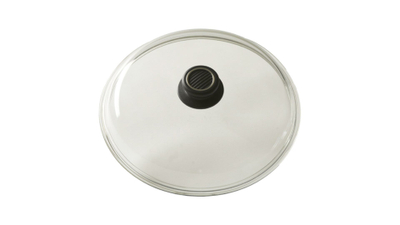 Крышка высокая, стеклянная для кастрюль, сотейников и сковород L24-0, диаметр 24 см, Gastrolux