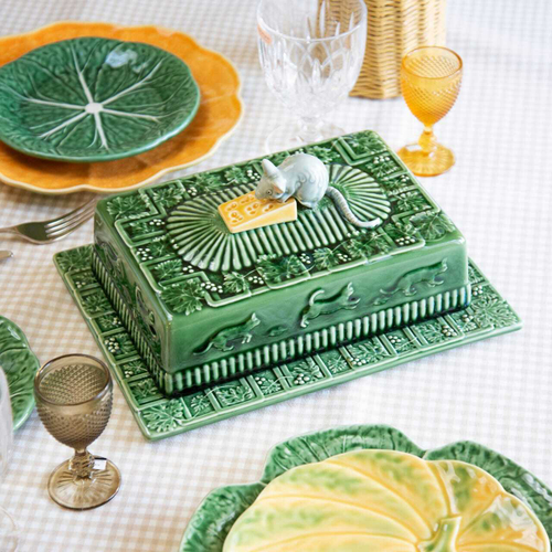 Блюдо для сыра 30,5х22,5 см "Мыши" Bordallo Pinheiro