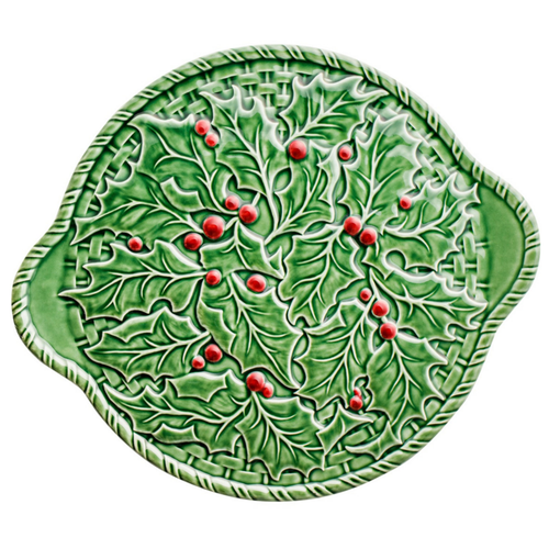 Блюдо для пирога 36 см Bordallo Pinheiro "Остролист"