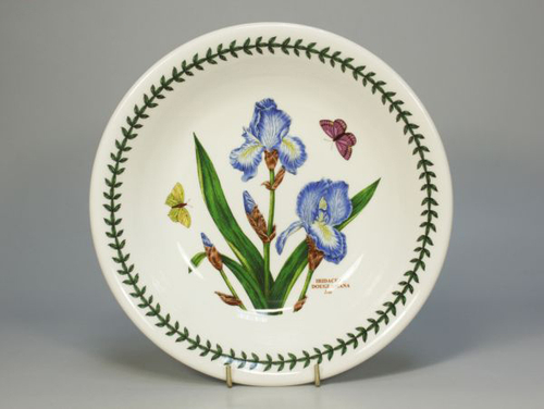 Тарелка для пасты  Portmeirion "Ботанический сад. Ирис" 20см