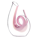 Хрустальный декантер ручной работы Curly Pink, 1.4 л, Riedel (розовый)