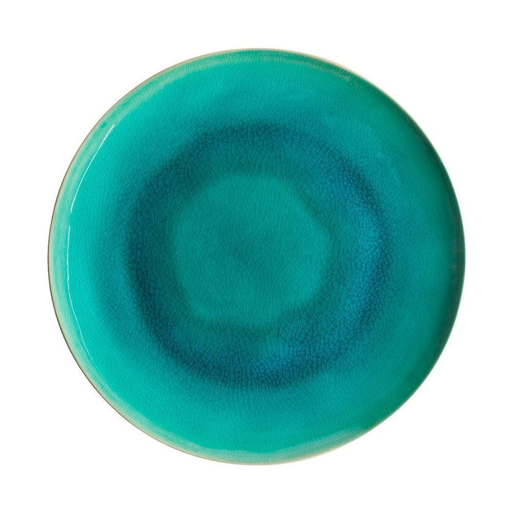 Тарелка обеденная 27,1 см Costa Nova Riviera Azur голубая