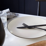 Тарелка закусочная керамическая 21 см Costa Nova Augusta бежевая