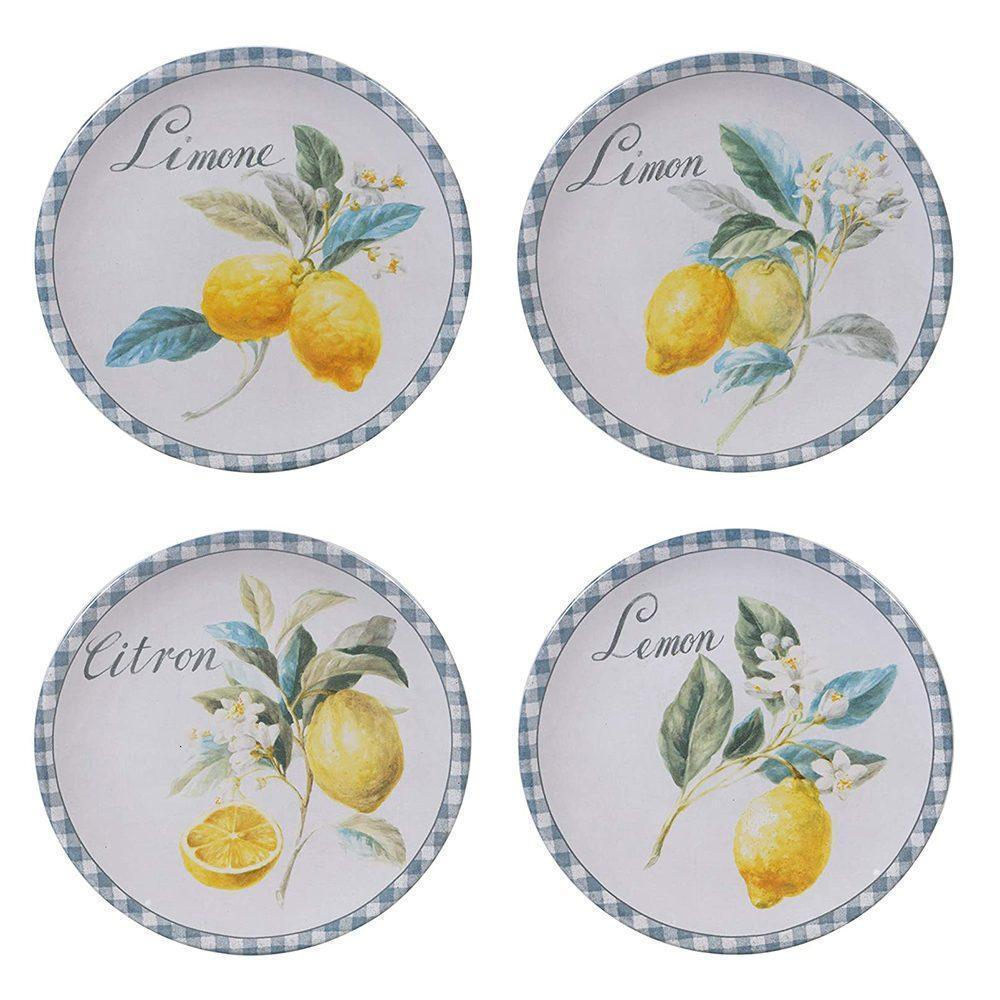 Тарелка закусочная 23 см Certified Int. Лимоны-3