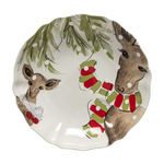 Салатник 34 см, белый, Deer Friends, Costa Nova