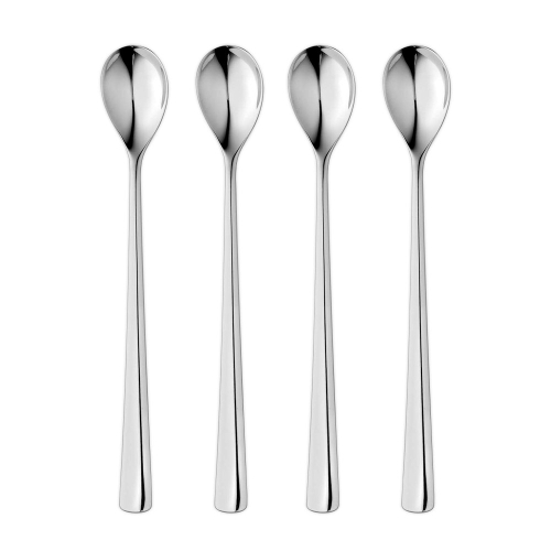 Набор из 4-х ложек с длинной ручкой для латте, серия Malvern Bright, Robert Welch