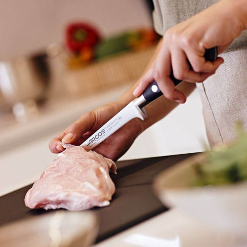 Разделочная доска с желобом 38х28 см, коричневая, из прессованного древесного волокна, 692200, Cutting boards, Arcos