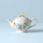 Чайник заварочный 1,36 л, фарфор, белый, LEN6083927, Бабочки на лугу, Lenox в онлайн-магазине посуды Этикет