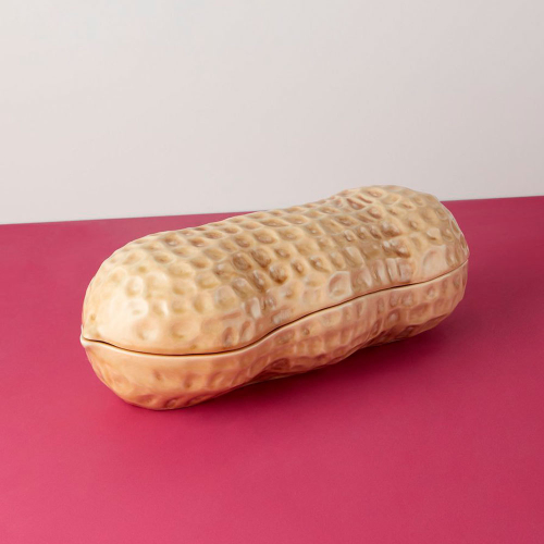 Блюдо для горячего с крышкой "Арахис" 42 см Bordallo Pinheiro "Орехи"