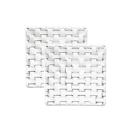 Набор квадратных тарелок