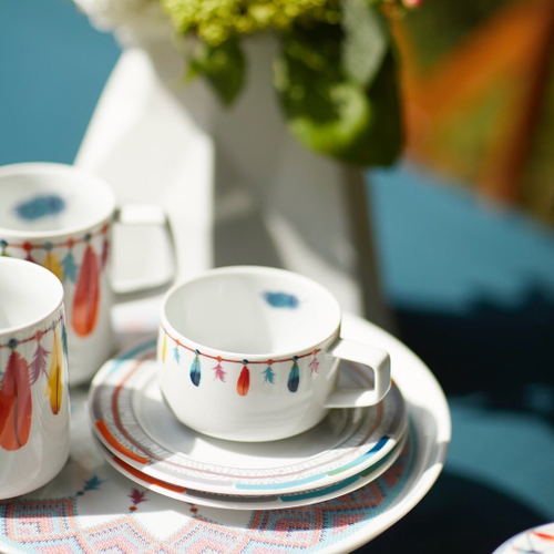 Чашка чайная с блюдцем Atrapasuenos, Vista Alegre