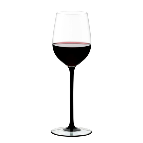 Хрустальный бокал для вина Mature Bordeaux ручной работы, 350 мл, Sommeliers Black Tie, Riedel (черный)