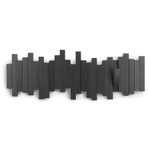 Вешалка настенная Sticks черная, Umbra