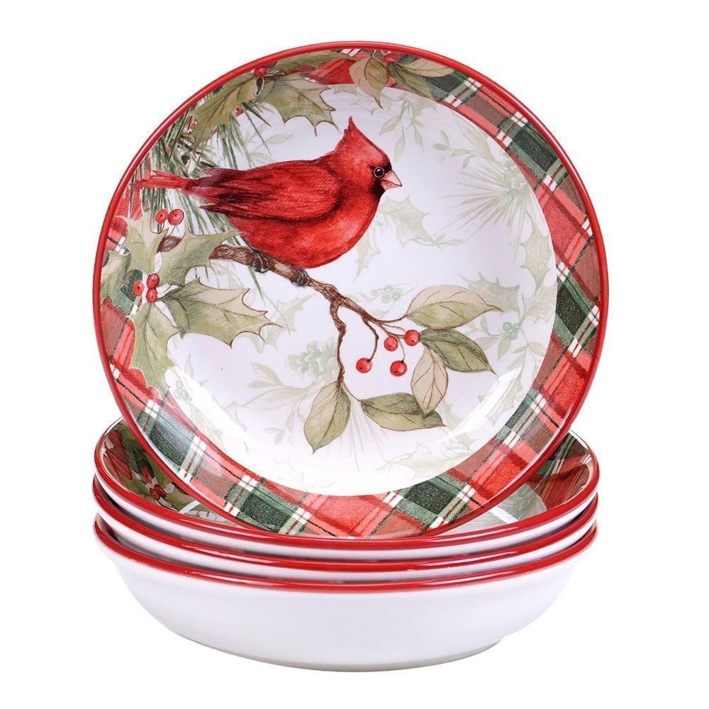 Тарелка суповая 23 см Certified Int. Зимние заметки