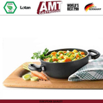 Купить Алюминиевый сотейник с антипригарным покрытием для индукционных плит AMT I-820, 20 см, 1.8 л, Frying Pans Titan, АМТ в онлайн-магазине Этикет